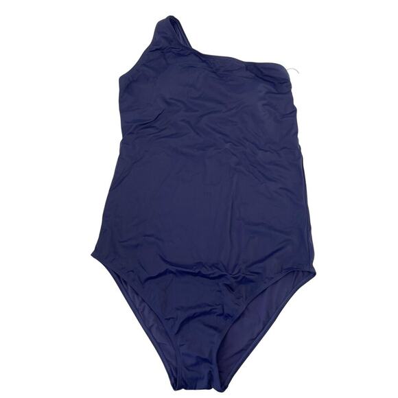 Andie The Nantucket One Shoulder One Piece Swimsuit Size XXXL Long Torso NEW - Picture 3 of 5